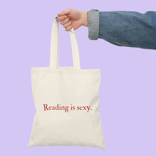 Reading is sexy - Tote Bag