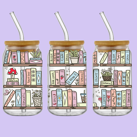 Glass Cup - Bookshelf