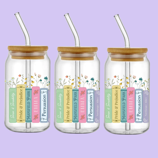 Glass Cup - Jane Austen Lover
