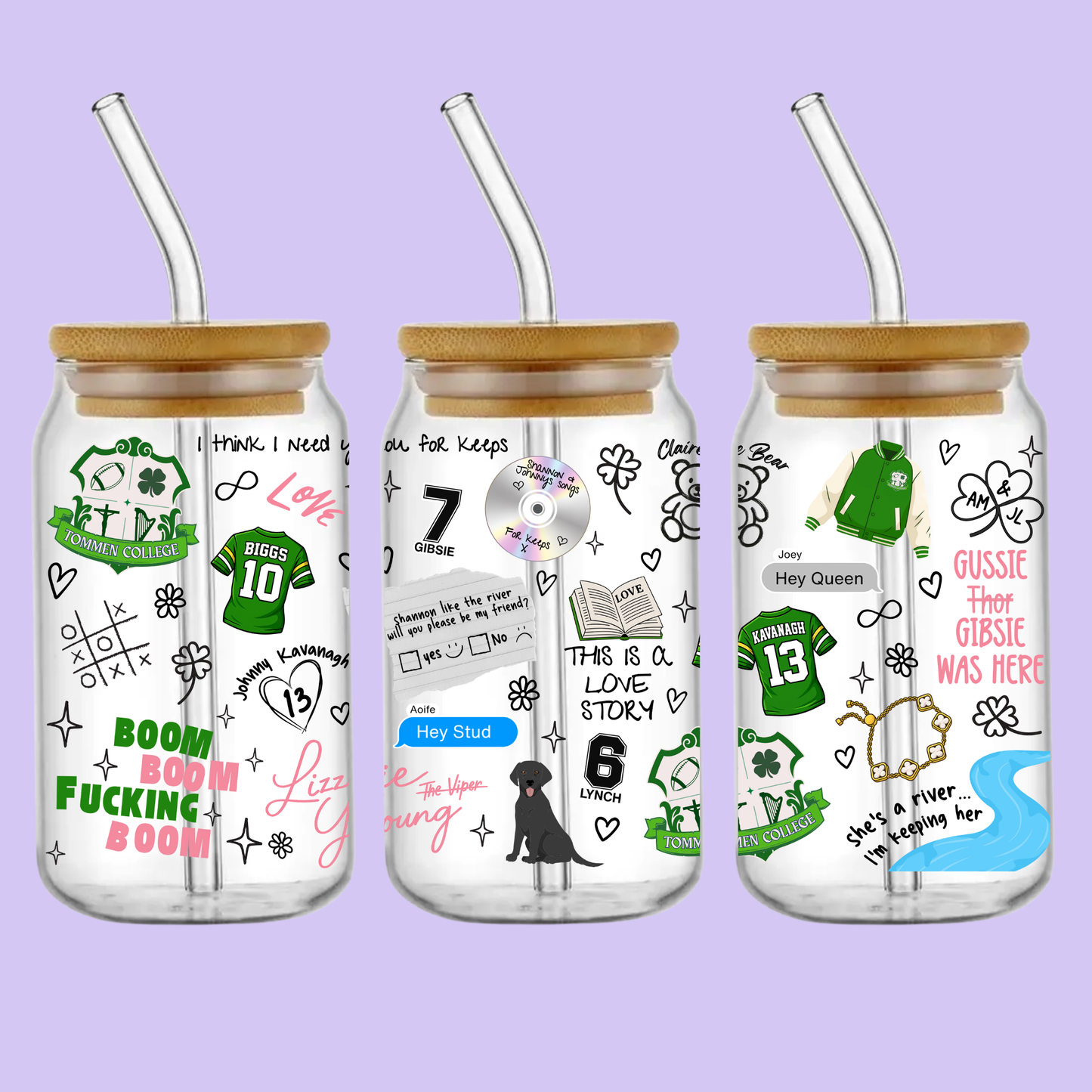 Glass Cup - Boys of Tommen