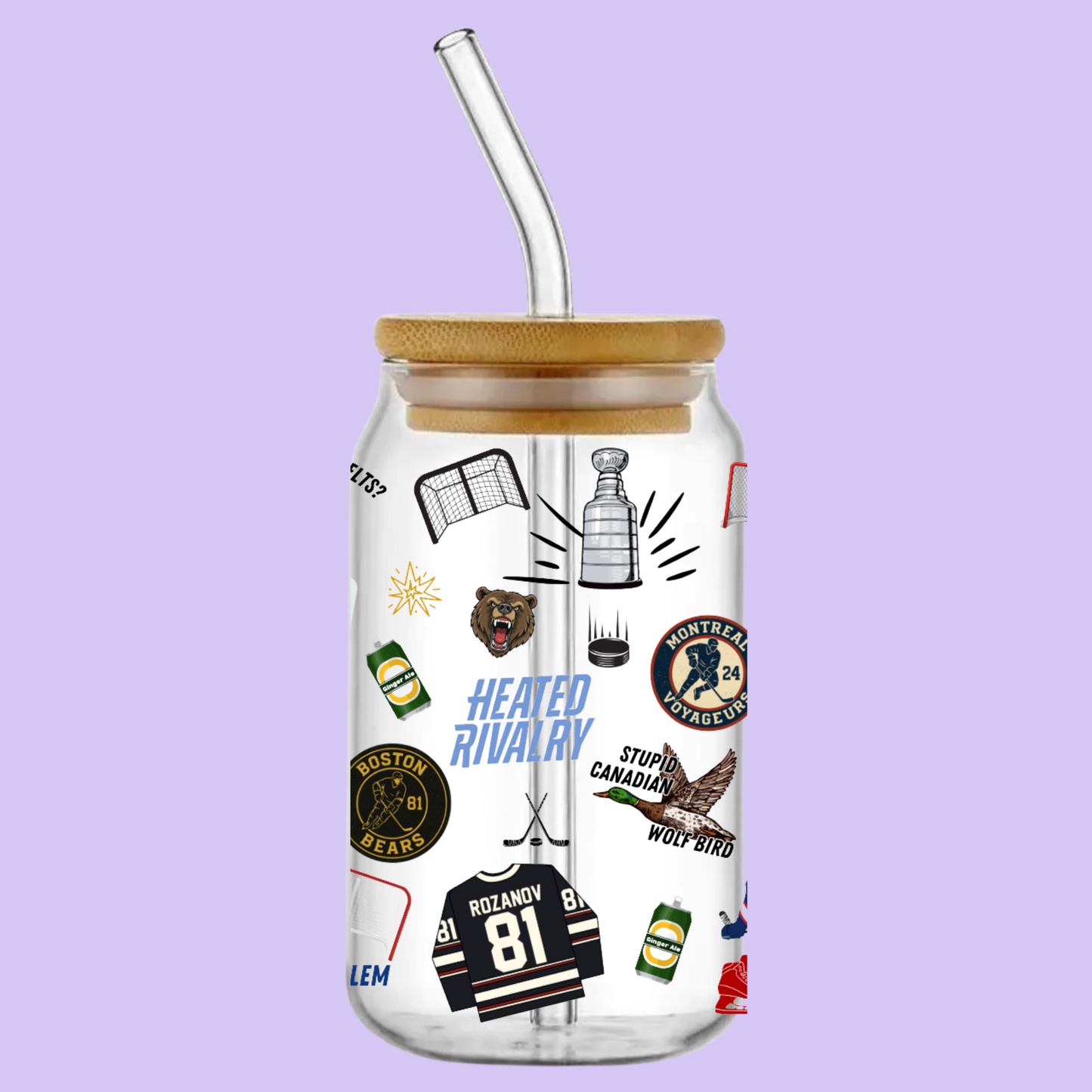 Glass Cup - Heated Rivalry